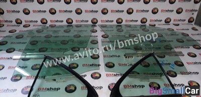 Стекло двери (комплект) Мерседес W210 из Японии - купить Абинске