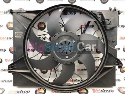 Вентилятор радиатора Mercedes S550 2008 W221 273961 A2215000993 - купить Абинске