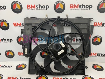 Вентилятор радиатора BMW 523i 2012 F10 N20B20B 17418642161 - купить Абинске