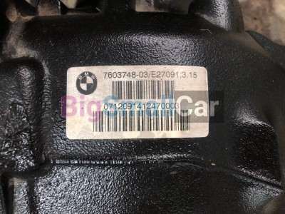Редуктор заднего моста задний BMW 328i 2012г. Сентябрь F31 N20B20 33 10 7 603 751 - купить Абинске