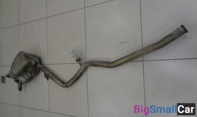 Задняя часть глушителя от Mercedes-Benz E-Klass W211 2002-2009 - купить Абинске