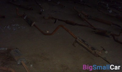 Глушитель в сборе от Chevrolet Aveo T300 2011 - купить Абинске