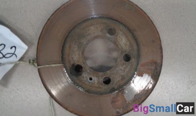 Диск тормозной передний от Skoda Fabia 2007-2014 - купить Абинске