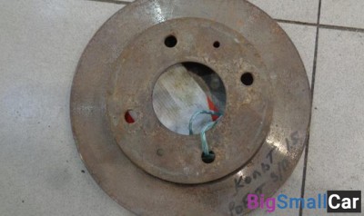 Диск тормозной задний от Mitsubishi Colt Z3 2002-2012 - купить Абинске