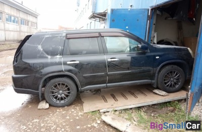 Разбор Nissan x-trail t31 2.0 черный - купить Абинске