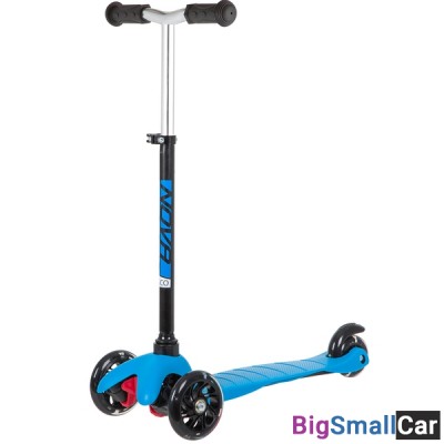Детский самокат-кикборд 120H.DISCOKIDS.BGBL20 NOVATRACK - купить Абинске