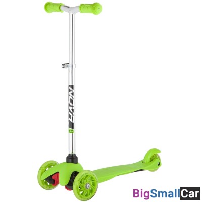 Детский самокат-кикборд 120H.DISCOKIDS.GN20 NOVATRACK - купить Абинске