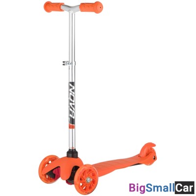 Детский самокат-кикборд 120H.DISCOKIDS.OR20 NOVATRACK - купить Абинске