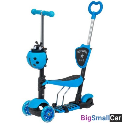 Детский самокат-кикборд FXA.SBDISCOKIDS.BL20 FOXX - купить Абинске