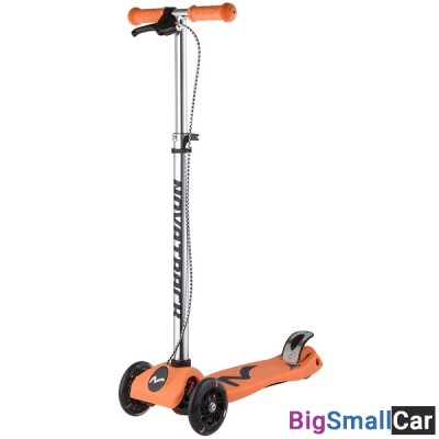 Подростковый самокат-кикборд 120B.RAINBOW.OR8 NOVATRACK - купить Абинске