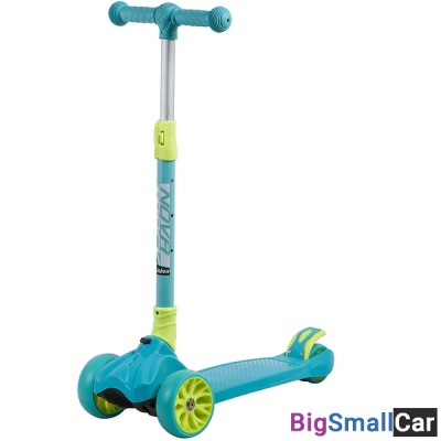 Подростковый самокат-кикборд 135H.RAINBOW.GN9 NOVATRACK - купить Абинске