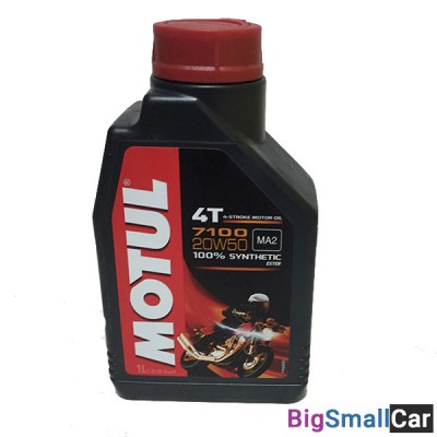 Масло моторное MOTUL 4T SYNTHESE 7100 МА2 20W50 1L 104103 - купить Абинске