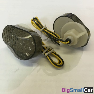 Поворотники CLEAR KAWASAKI накладные 08738 - купить Абинске