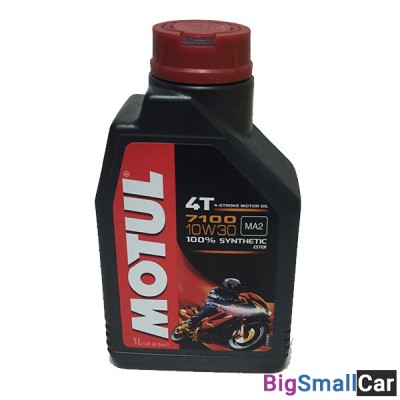 Масло моторное MOTUL 4T SYNTHESE 7100 МА2 10W30 1L 104089 - купить Абинске