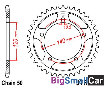 Звезда ведомая JT JTR1800.40 - купить Абинске