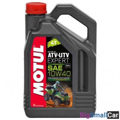Масло моторное MOTUL 4T ATV-UTV 10W40 4L 105879 - купить Абинске