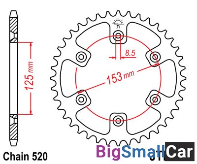 Звезда ведомая JT JTR210.38 - купить Абинске