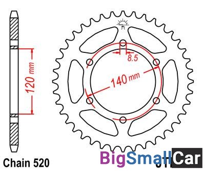Звезда ведомая JT JTR475.44 - купить Абинске