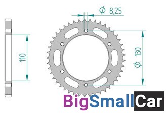 Звезда ведомая AFAM 12226-44 (JTR1870.44) - купить Абинске