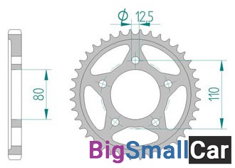 Звезда ведомая AFAM 10605-40 (JTR1334.40) - купить Абинске