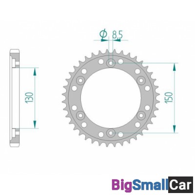 Звезда ведомая AFAM 10404-40 (JTR298.40) - купить Абинске