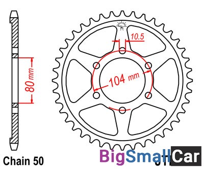 Звезда ведомая JT JTR488.43 - купить Абинске