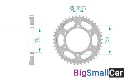 Звезда ведомая AFAM 12813-38 (JTR 479.38) - купить Абинске