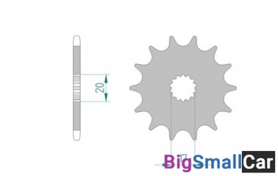 Звезда ведущая AFAM 21203-13 (JTF564.13) - купить Абинске