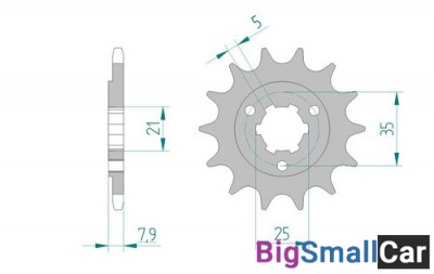 Звезда ведущая AFAM 22503-16 (JTF437.16) - купить Абинске
