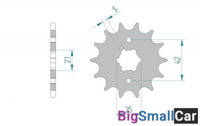 Звезда ведущая AFAM 21301-16 (JTF569.16) - купить Абинске