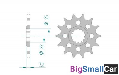 Звезда ведущая AFAM 28404-16 (JTF1516.16)  520 - купить Абинске