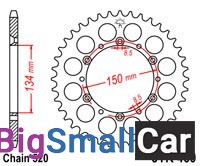 Звезда ведомая JT JTR460.48 - купить Абинске