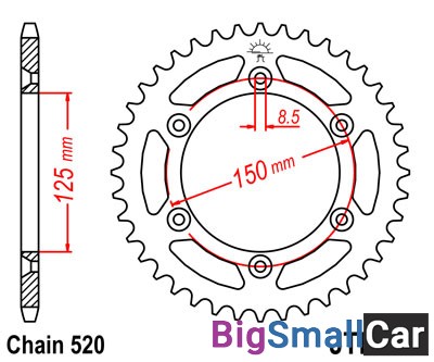 Звезда ведомая JT JTR897.40 - купить Абинске