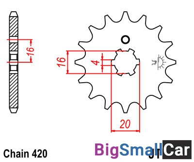 Звезда ведущая JT JTF546.13 - купить Абинске