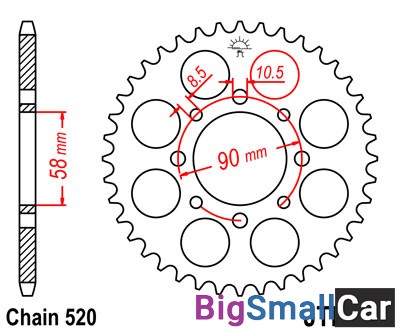 Звезда ведомая JT JTR273.44 - купить Абинске