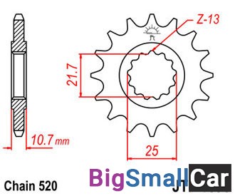 Звезда ведущая JT JTF1595.16RB - купить Абинске