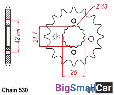 Звезда ведущая JT JTF513.18 - купить Абинске