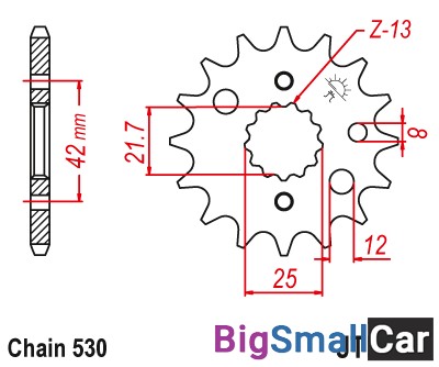 Звезда ведущая JT JTF519.17 - купить Абинске