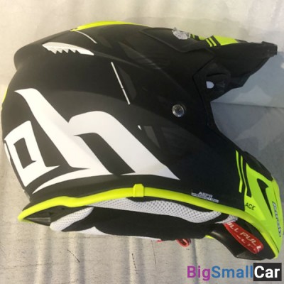 Шлем AIROH Aviator ACE black/yellow XL AVA - купить Абинске