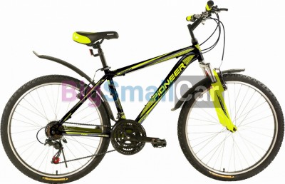 Горные велосипеды PIONEER COWBOY 26/19 black-green-gray - купить Абинске