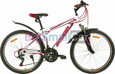 Горные велосипеды PIONEER CITY 26/16 white-black-red - купить Абинске