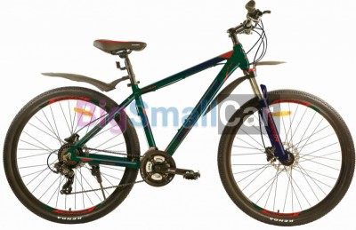 Горные велосипеды PIONEER NEVADA 29 AL/18 darkgreen-black-red