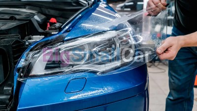 Оклейка Skoda Roomster антигравийной пленкой (Защита кузова) - купить Абинске